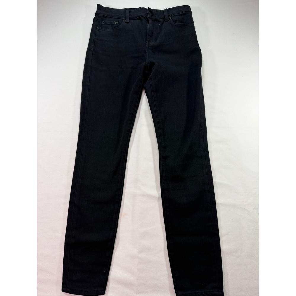 Pistola Women's‎ Black Jeans size 4 27 inch waist Skinny Stretch Denim Dark Wash